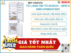 TỦ LẠNH ÂM TỦ BOSCH - SERI 6  HMH.KIN86AF30O